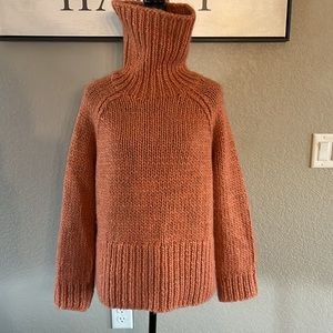 Madewell Handknit Cozy Turtleneck Sweater XL